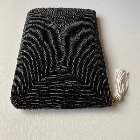 Bien Abye Bead Art Work Haitian Handbag Unique Design O/S - Picture 2 of 10